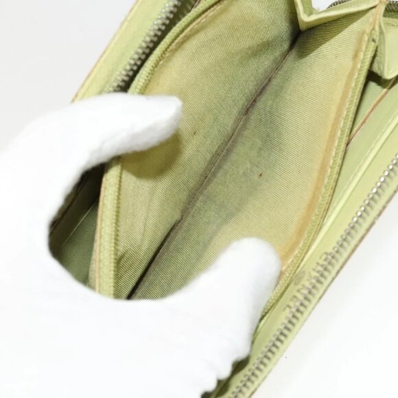 CHANEL Wallet Leather 8Set Black Red Green CC Auth CB051 - Picture 6 of 15